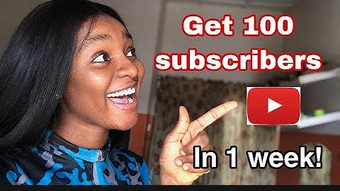 How to get your first 100 subscribers on YouTube very fast!!| Smaller YouTubers Watch this!