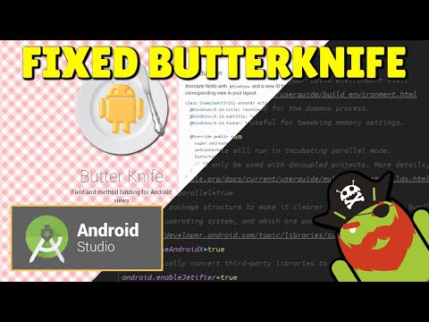 FIXED ButterKnife Library on Project that FAILS TO BUILD!