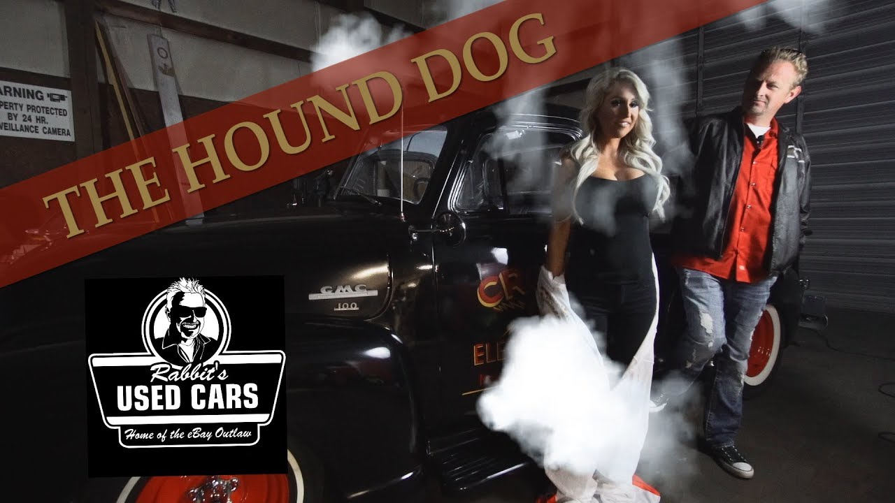 Elvis & Rabbit - The Hound Dog - Rabbit's Used Cars - YouTube