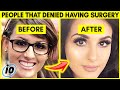 Famous People That Denied Having Cosmetic Surgery | Marathon