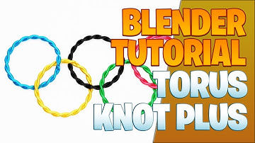 Using Torus Knot Plus - Blender Tutorial