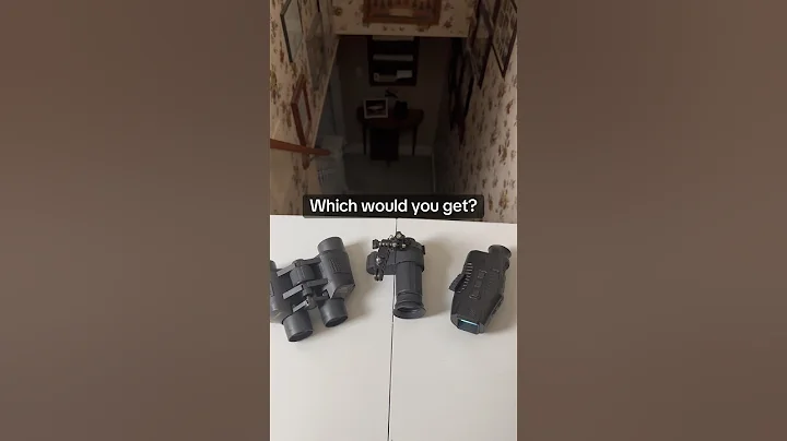 Cheap night vision goggles vs REAL military PVS14 😮‍💨 #nightvision #comparison #review