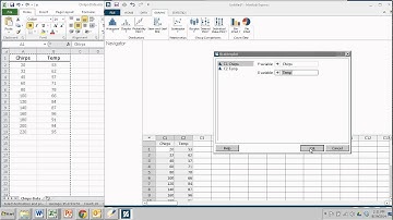 Creating Scatterplots with Minitab Express