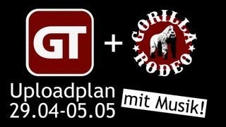 Video thumbnail of "Uploadplan 29.4 - 5.5. - Alle Videos auf GameTube - Musik: Gorilla Rodeo!"