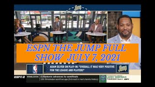 FULL ESPN The Jump 8 July 2021 Matt Barnes \& Horry joins Rachel Nichols to discuss NBA finals Game 1