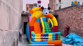 2 lane 9x13 size bouncy jhula small size mickey mouse 9990679515
