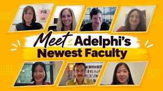 Meet Adelphi's Newest Faculty - '26-'27 Guide