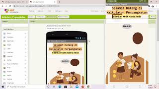 Kalkulator Perpangkatan || Mit App Inventor screenshot 2