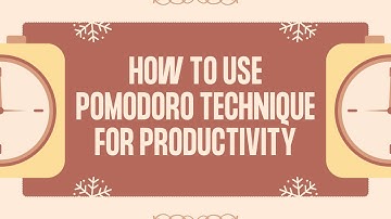 Time Management Techniques - How to Use Pomodoro Technique for Productivity | self development