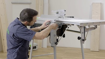 CS 70 Quick Guide - Installation extension table VL