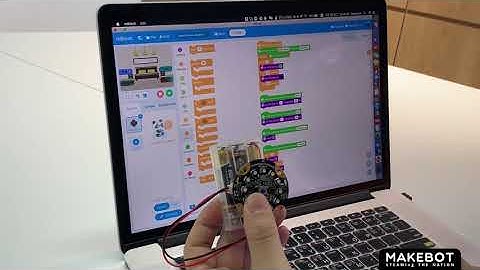 Makebot Coding to Concepts Program | Halocode Project | IoT Light Control
