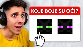 Najteži Minecraft Kviz...