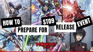 ST09 Ultimate Deck Prep Guide (Red vs White) | Gundam TCG Release Event
