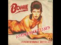 BOWIE RECORDING ROCK 'N' ROLL WITH ME ~ AWESOME OUTTAKES'74