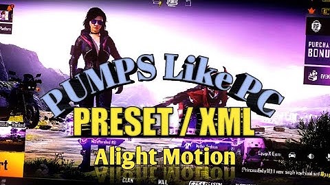 How to Add Heavy Pumps & Shakes Like PC (Lobby Video)😱 | Preset/Xml is Here😍 | Alight Motion Edit