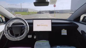 WATCH | Tesla Cars Drive Themselves from Factory to Loading Dock