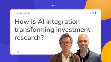 How is AI integration transforming Investment Research? - Interviews at Future Financial 2025