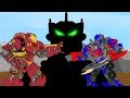 Ironman vs Optimus Prime: The Fight -  War Robots | Size Comparison [HD]