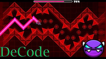 Geometry Dash - DeCode by Rek3dge 100% COMPLETE (Easy Demon)