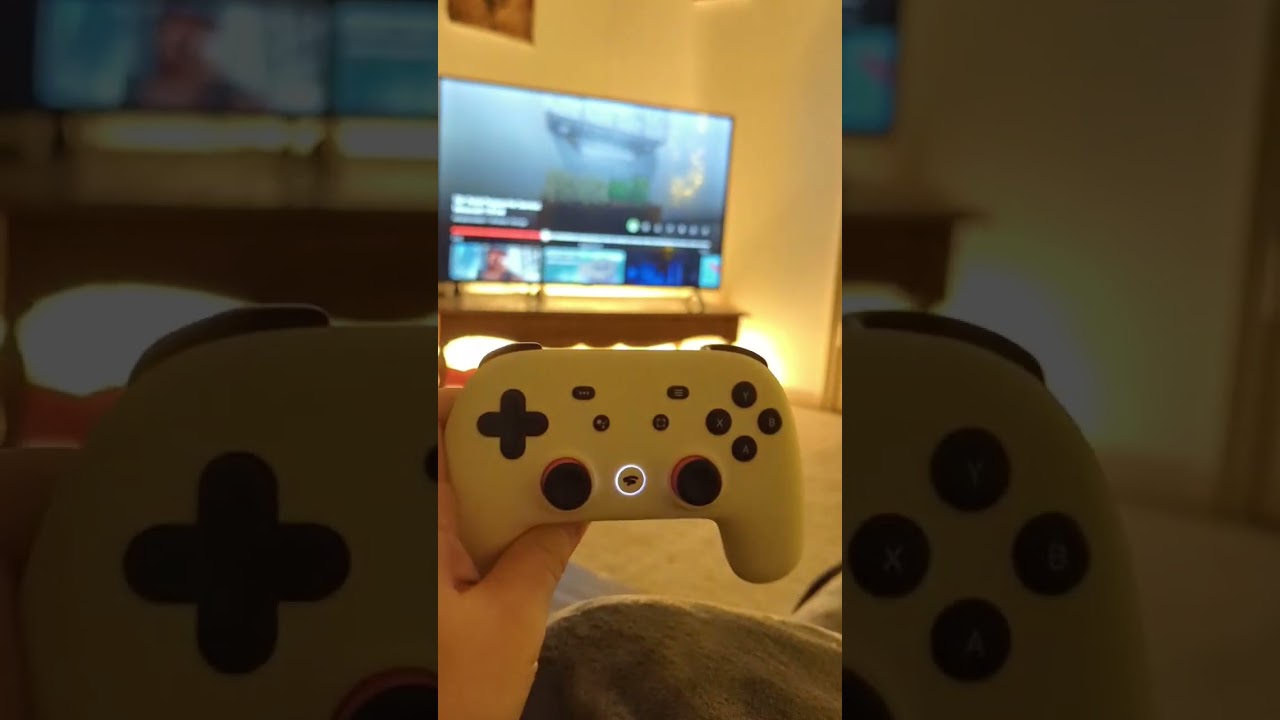 Stadia Controller 🎮 + Google TV 📺