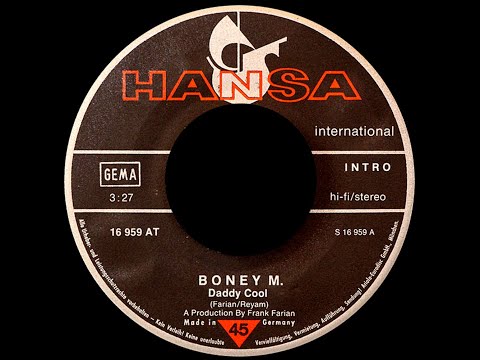 Boney M ~ Daddy Cool 1976 Disco Purrfection Version