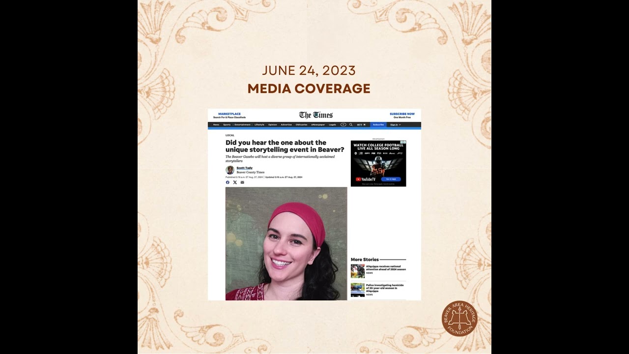 Beaver Area Heritage Foundation Year in Review - 2024