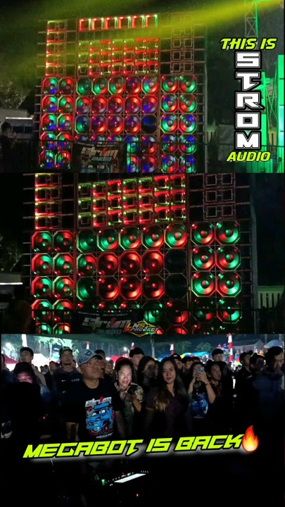 megabot strom audio cek sound tambah ngeri full horeg🔥🔥 di sumberagung gandusari blitar