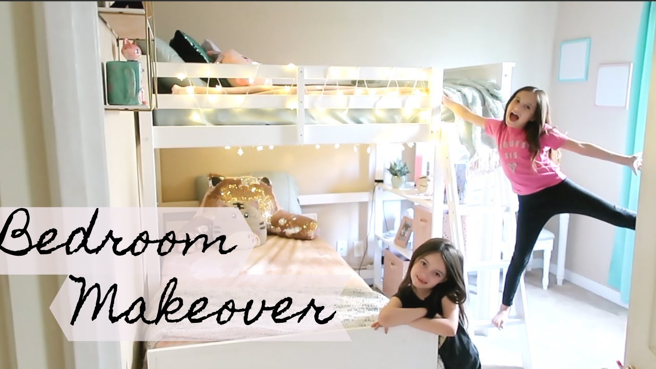 Girls BEDROOM MAKEOVER 2020 | Before and After  | Big girl room