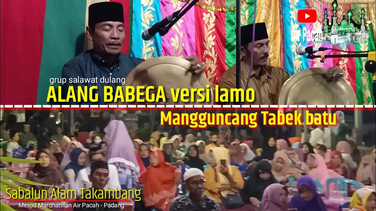 Rang Tabek batu bakandak ALANG BABEGA lamo