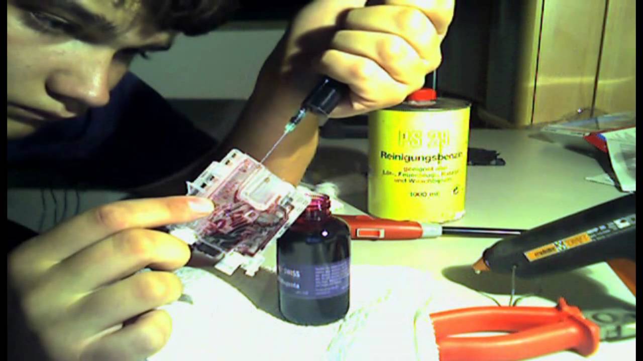 How to re - Fill up used Ink Cartridge Brother LC-980 / LC-1100 Inkjet