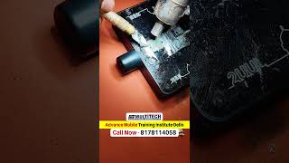 Mobile Repairing Course | CPU IC Paste Kaise Remove Kare 🔥 | SMD Machine Se Safe Cleaning