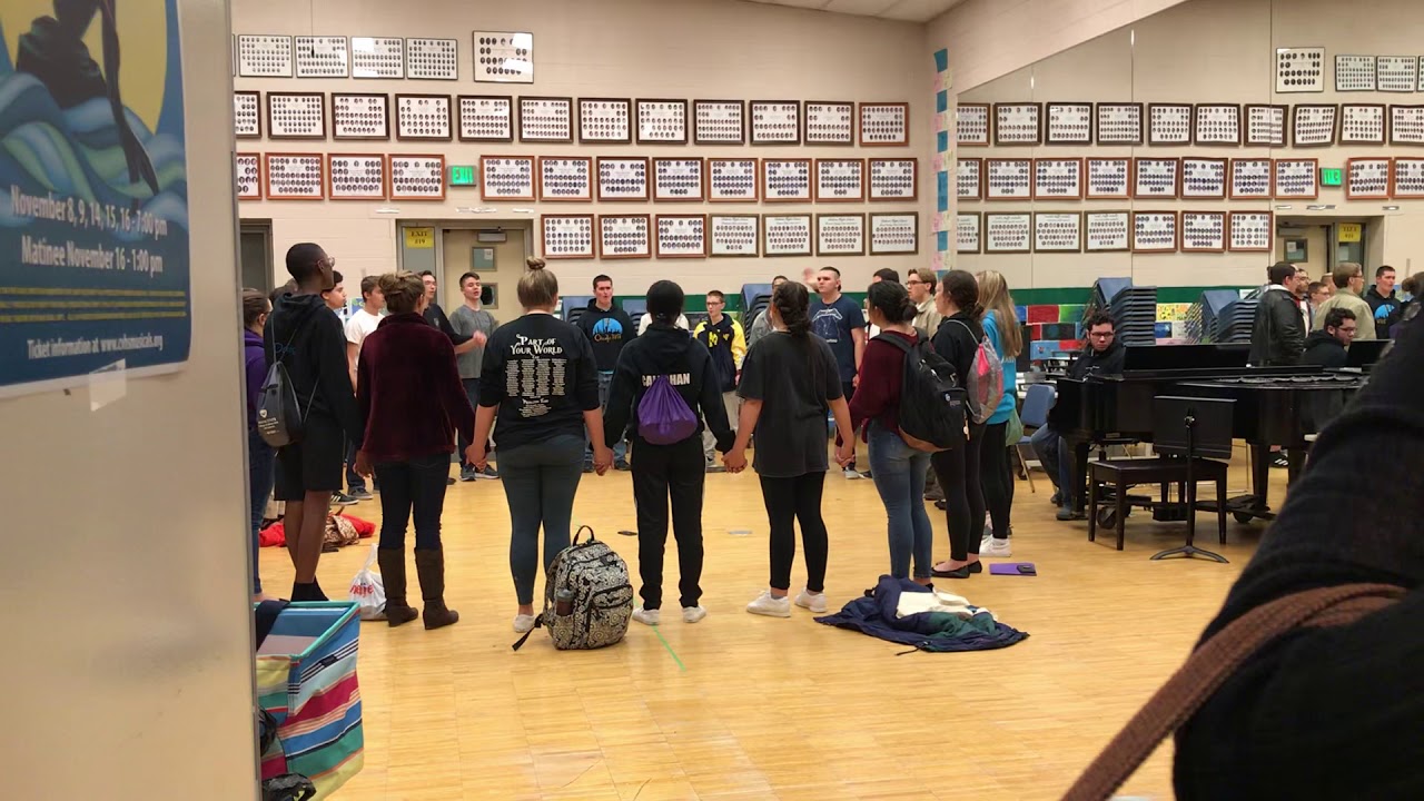 Poor Little Jesus, a CVHS Choir Recording (Nicer Video) - YouTube