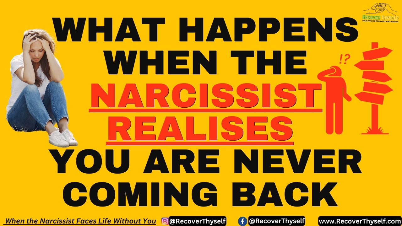 When a Narcissist Realizes What They Lost YOU ️‍🩹 Why and How they ...