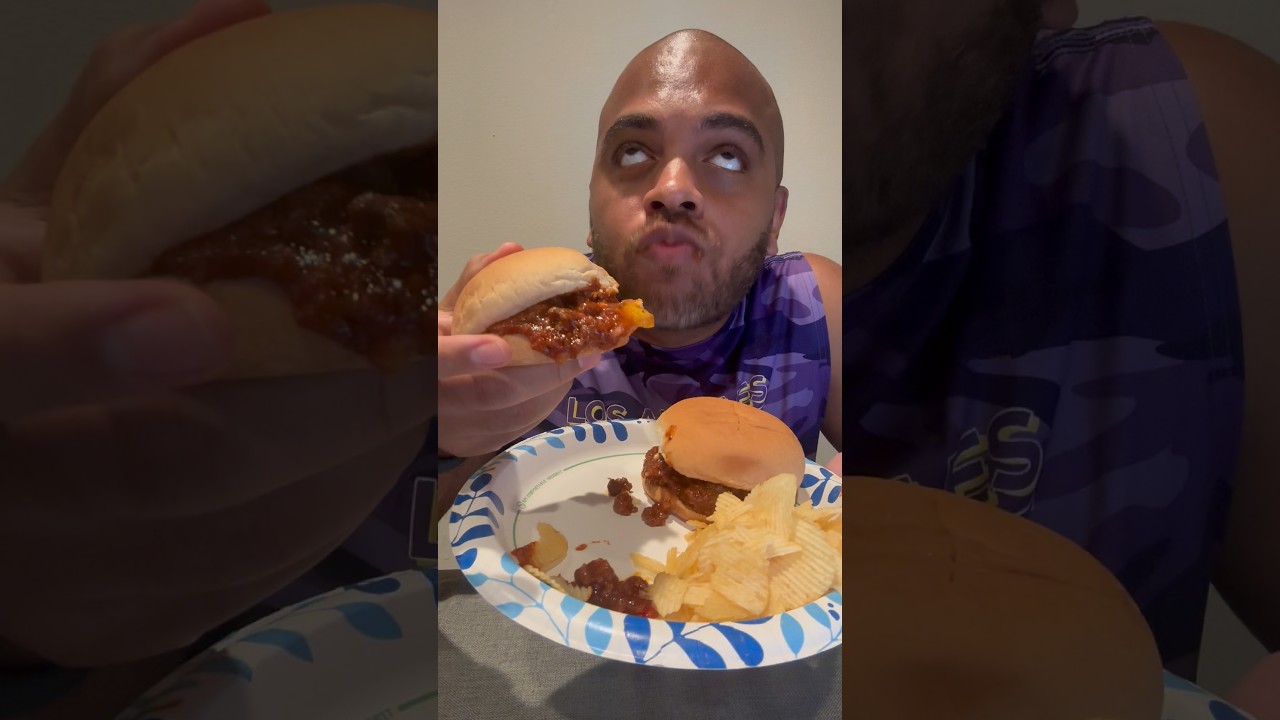 Sloppy Joe dinner with Rock Mercury