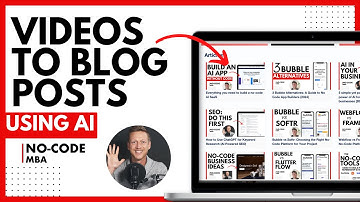 Use AI to turn a YouTube video into a blog post (+ more)