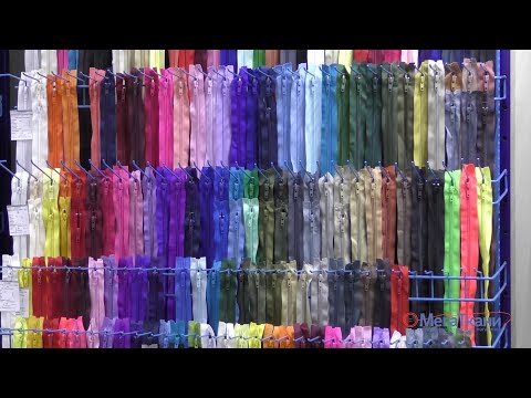 Прямые оптовые поставки молний. Компания МегаТкани