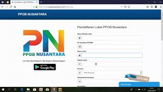 Tutorial Pendaftaran Loket PPOB Nusantara dari Website screenshot 2