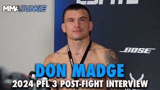 Don Madge Knew Brennan Ward Had No Intentions of a Second Round, So Got Busy | PFL Week 3