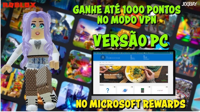 COMO GANHAR ROBUX DE GRAÇA PELO MICROSOFT REWARDS NO ROBLOX DE UMA FORMA  FÁCIL E RÁPIDA EM 2021! 