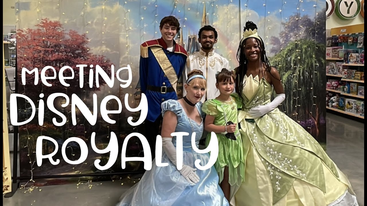 DISNEY ROYALTY ENTERTAIN KIDS AT THE BASE EXCHANGE MILITARY FAMILY