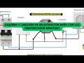 Esquema y cableado de un extractor de baño con luz temporizador minutero en  2023