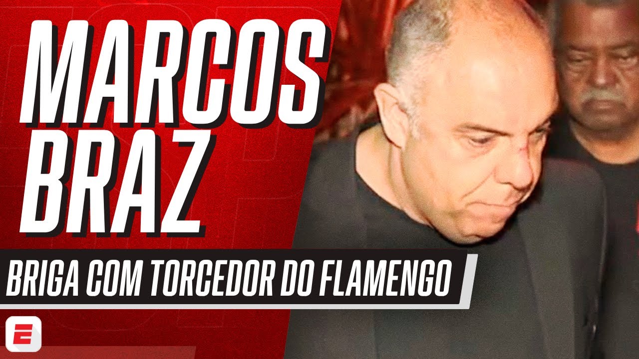 Todos os detalhes da confusão de Marcos Braz com o torcedor do Flamengo em shopping do Rio