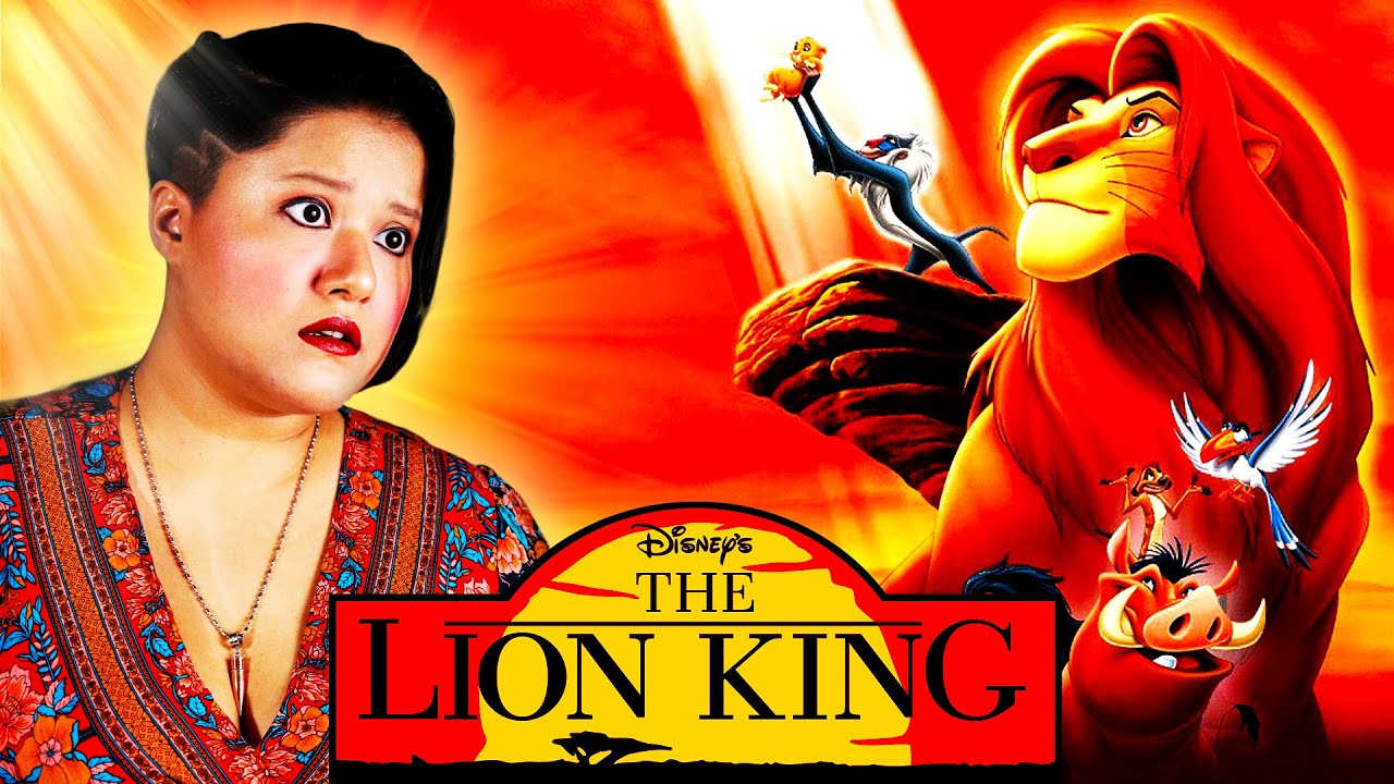 Non-stop tears watching *THE LION KING* for the first time!