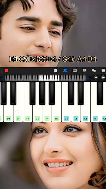 Kadhalenum Thervezhudhi Song Piano Tutorial With Notes | #KadhalenumSong