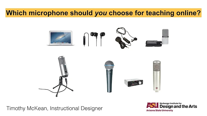 What's the Best Microphone for teaching online? - ...