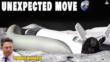 SpaceX onthult officieel de krankzinnige methode om de eerste maanbasis te bouwen. Rusland, zelfs...