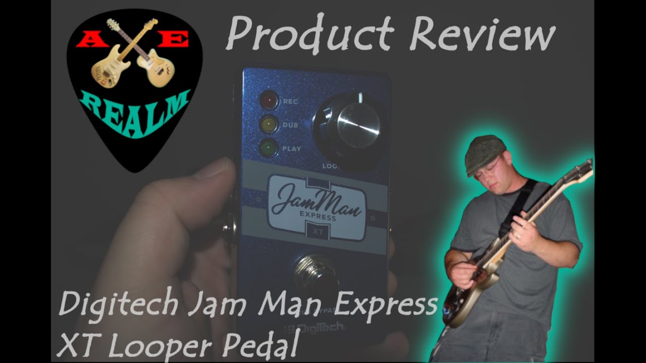 Digitech JamMan Express XT Looper Review Tutorial (2018) axerealm
