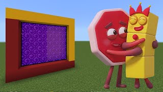 How To Build A Numberblocks And Wonderblocks Portal In Minecraft Pe In 2026