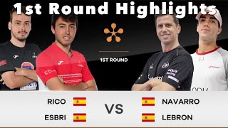 🇪🇸 1st Round Paquito | Lebron vs Rico | Esbri PREMIER PADEL Sevilla P2 Extended Highlights