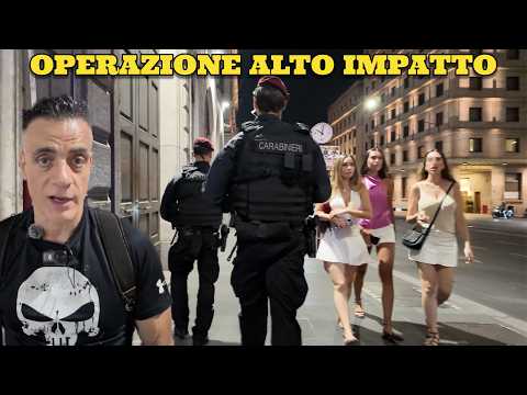 Carabinieri high-impact special operation at Termini Station